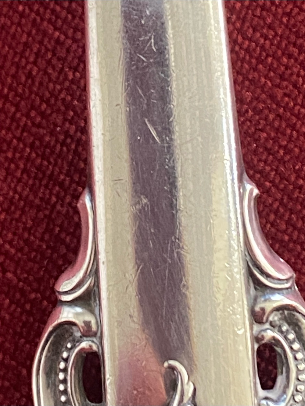 Vintage Wallace GRAND BAROQUE Sterling Silver Ornate Serving Spoon 8 3/4 " - Picture 16 of 16